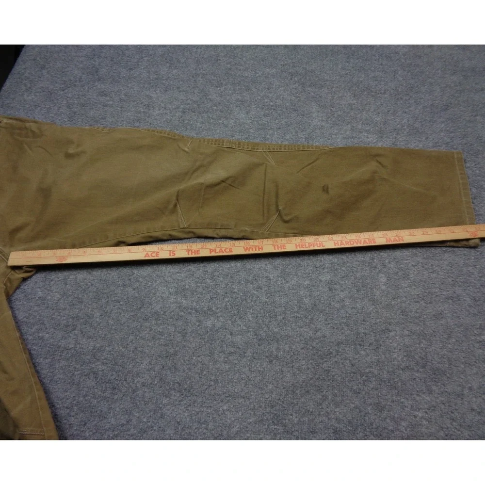 Kuhl Easy Rydr Vintage Patina Brown Stretch Gorpcore Canvas Pants 35x34 (34x33)